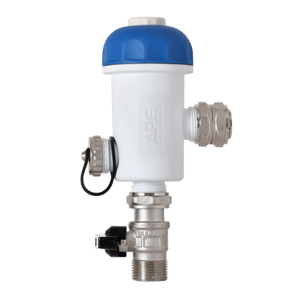 Magnetic dirt separator filter